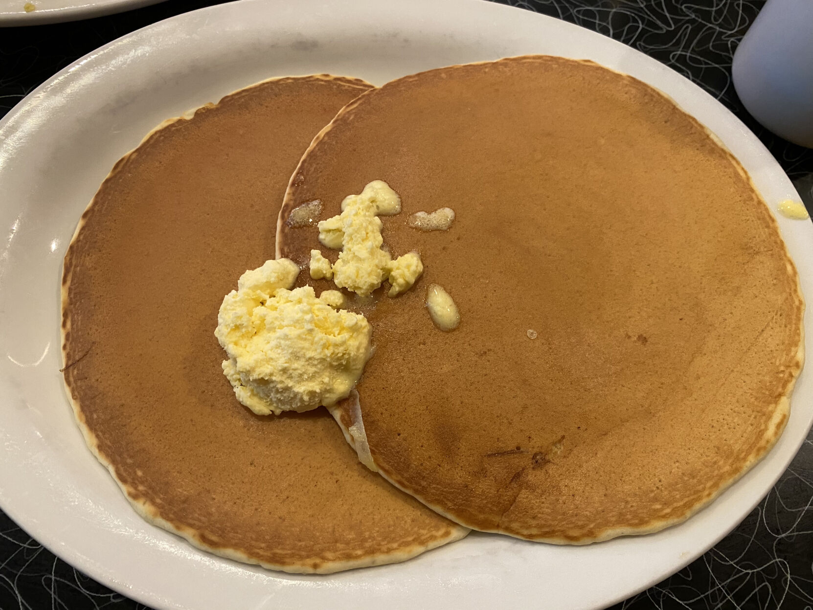 Buttermilk pancakes at Ernie's Cafe